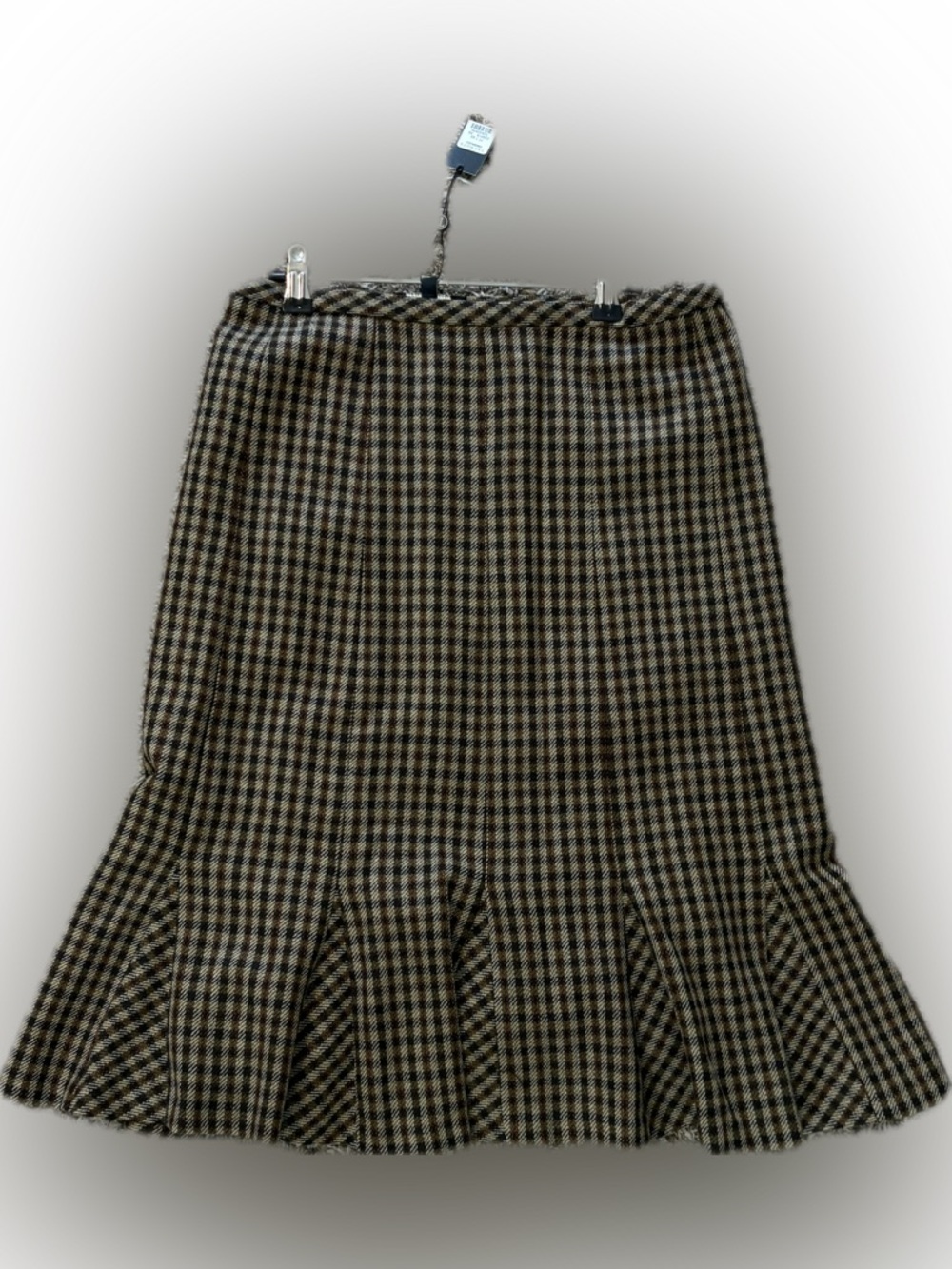 NWT Talbots plaid midi skirt